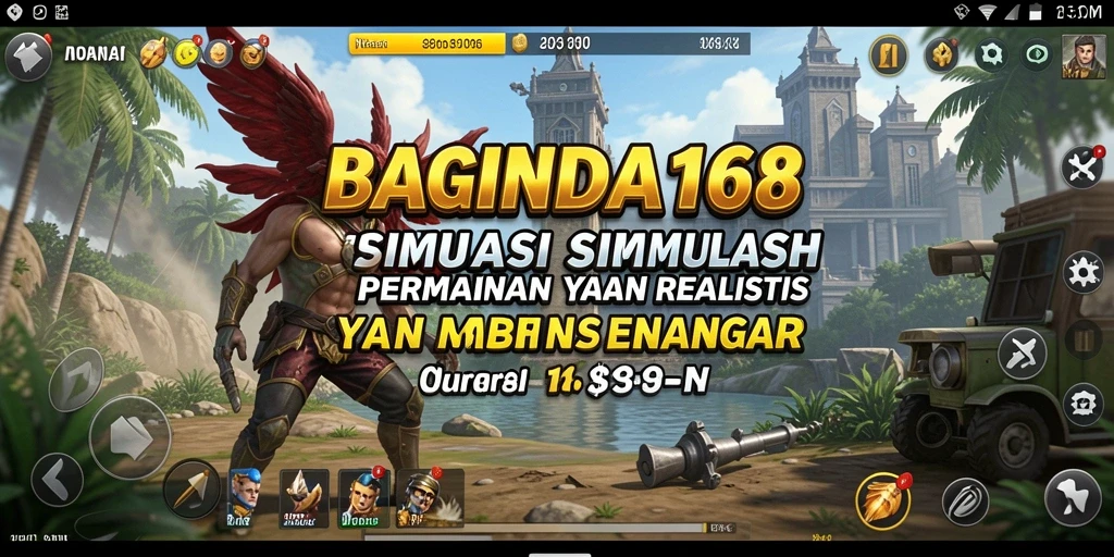 Tampilan gameplay menakjubkan dari BAGINDA168 dalam simulasi interaktif.