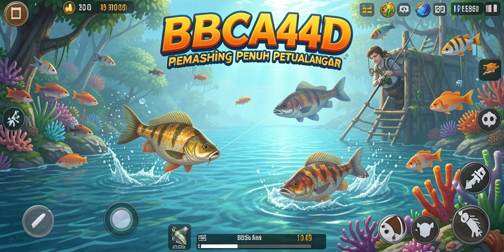 Tampilan menarik dari gameplay memancing yang mendebarkan.