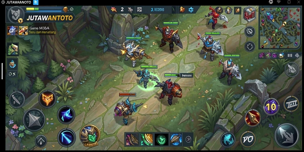 Gameplay seru dan taktik mendebarkan dalam JUTAWANTOTO.