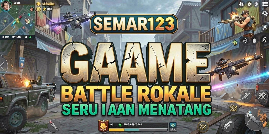 Screenshot menampilkan aksi pertempuran intens dalam SEMAR123.