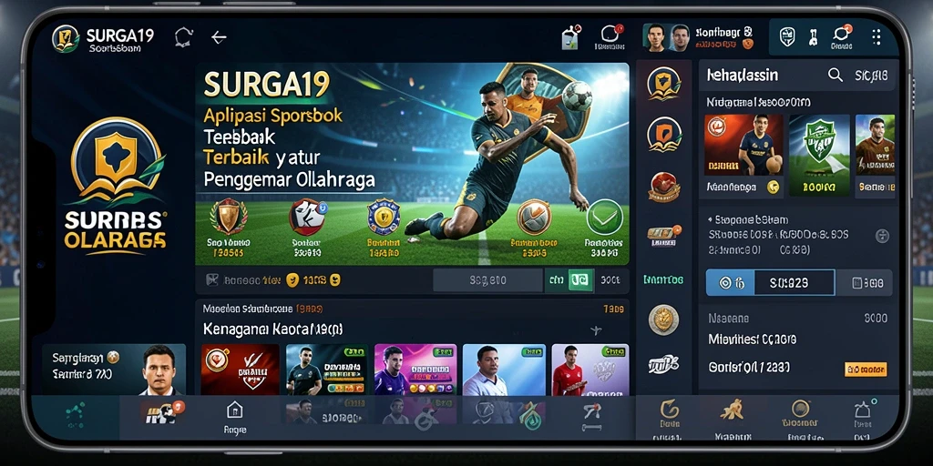 Screenshot gameplay SURGA19 menampilkan antarmuka taruhan yang intuitif.